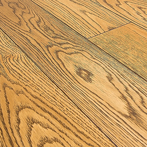 Инженерная доска CROWNWOOD Classic Arte 2-х слойная шип-паз Дуб Рюмеланж УФ-лак/Рустик/Браш 400..1500 x 175 x 15 / 1.313м2 (фото 2)