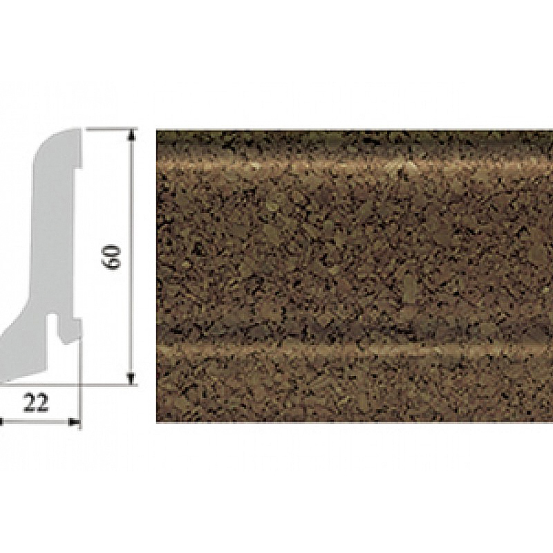  Плинтус Corkstyle Cork Brown
