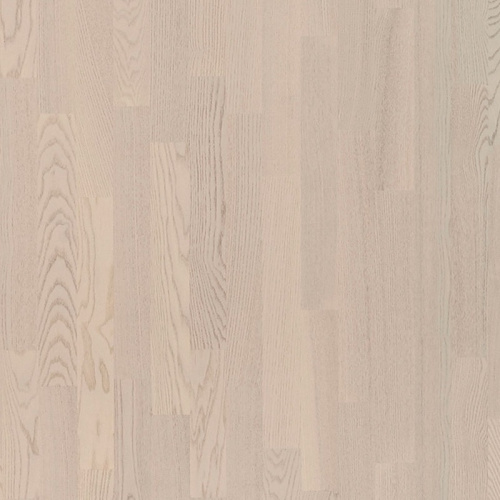  Polarwood Ясень Рикотта Матт молочно-белый матовый трехполосный Ash Ricotta Matt Loc 3S
