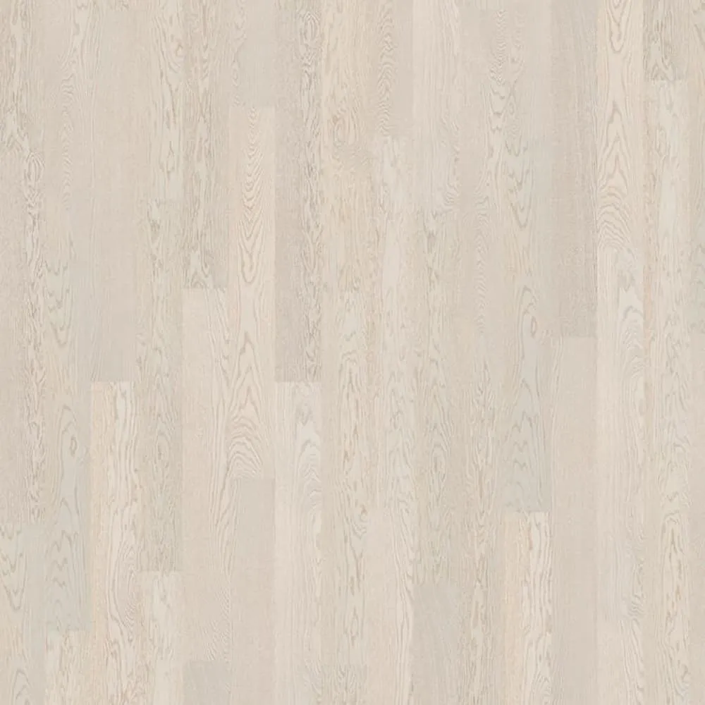  Karelia  Дуб 4V Стори Полярный белый матовый лак однополосный Oak 4 Story 138 Polar White