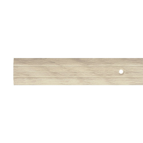 Порожки (Русский профиль) Стык одноуровневый 25 мм/ Дуб камелия 25х3мм x 0.9м (фото 1)