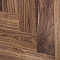 CROWNWOOD EXOTIC ONE Английская елка 90° 2-х слойная Орех Американский Натуральный Селект лак 600 х 125 х 15 / 1.50 м2 (миниатюра фото 1)