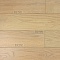 DW FLOORING 12 мм Дуб серый белёный DW 12-03 лак матовый с фаской (миниатюра фото 1)