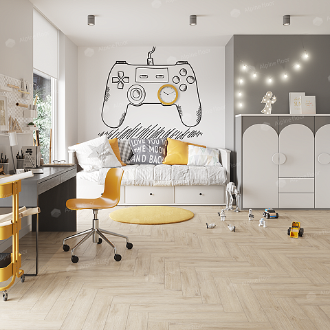Alpine Floor LVT Parquet ECO 16-20 Дуб Медия 4V 43кл (фото 1)