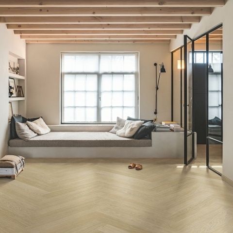 QS Vinyl Flex PRISTINE елка SGHBC 20331 Дуб безмятежный натуральный светлый (фото 10)