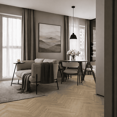 Norland Parquet SPC (CH) 1066-6AB Clear Room 4V (фото 4)