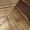 CROWNWOOD EXOTIC ONE Французская елка 45° 2-х слойная Орех Американский Натуральный Селект лак 600 х 125 х 12 / 1.50 м2 (миниатюра фото 3)