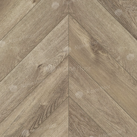 Alpine Floor SPC Chevron Alpine ECO 18-3 Дуб Натуральный Отбеленный 4V 43кл (фото 1)