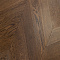 Coswick Французская елка 3-х слойная T&G шип-паз (60°) 1123-3217 Молочный Шоколад (Порода: Дуб) (миниатюра фото 1)