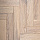 CROWNWOOD Лофт  Английская елка 90° 2-х слойная (шип-паз) Арт.: 100404, Дуб Натур, Лак 500 x 100 x 14мм