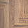 CROWNWOOD Лофт  Английская елка 90° 2-х слойная (шип-паз) Арт.: 100403, Дуб Натур, Лак 600 x 100 x 14мм